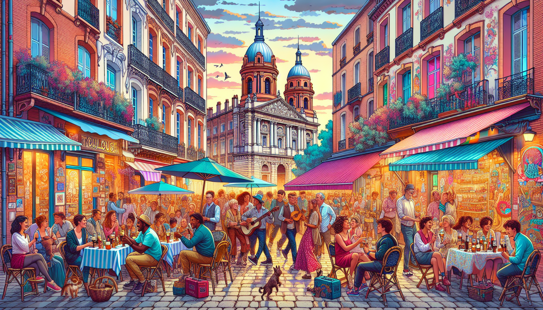 découvrez les meilleurs quartiers de toulouse pour profiter d'une ambiance festive le week-end. bars animés, restaurants chaleureux et événements culturels vous attendent pour des soirées inoubliables.