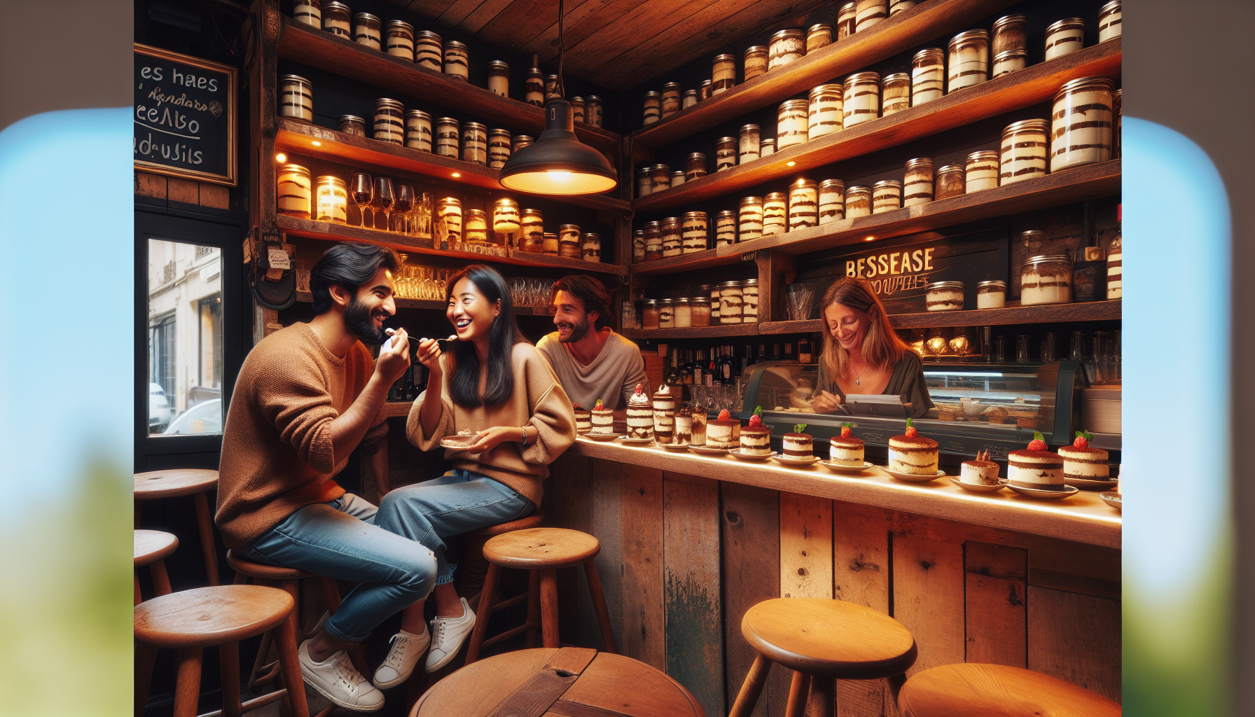 découvrez le premier bar à tiramisus de bordeaux, un nouvel espace gourmand où vous pourrez déguster des créations artisanales, alliant tradition et innovation. plongez dans un univers sucré unique et savourez des variations de tiramisus préparées avec passion.